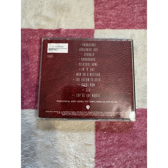 Van Halen CD For Unlawful Carnal Knowledge 1991 90s Rock n Roll Music - Picture 2 of 3